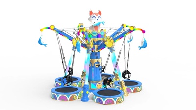 小猫钓鱼 5人蹦床