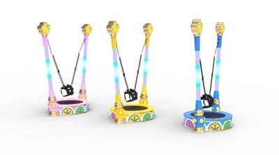 小猫钓鱼 单人蹦床