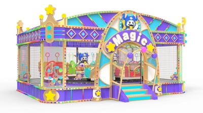 魔幻星空 喷球车