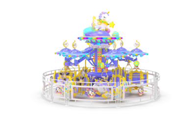 梦幻独角兽 脚踏车